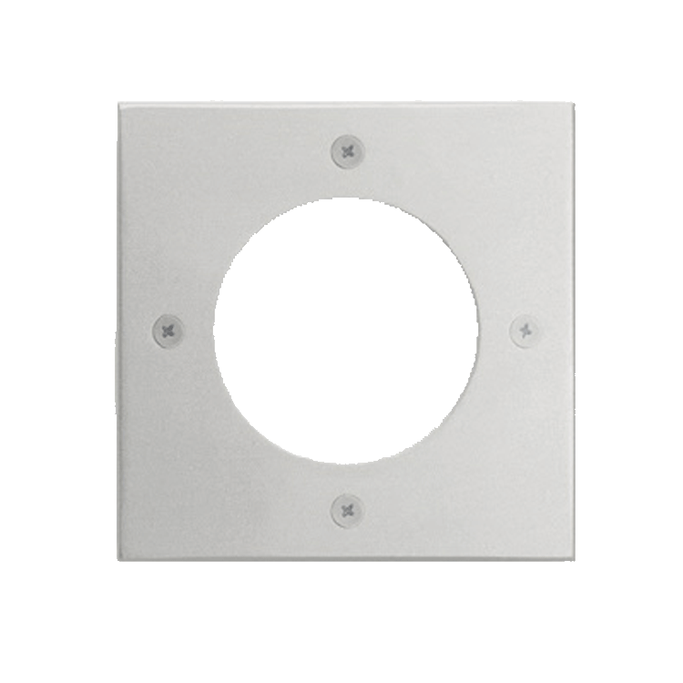 PASSUM UP – Ø 125 – stainless steel square flange